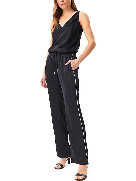 Damen Stoff Hose Black