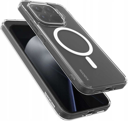 Spacecase Clear Magsafe Задна корица Пластмаса Прозрачен (Xiaomi 15T Pro)