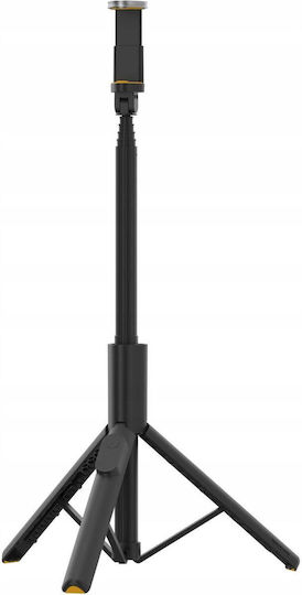 Trepied Spacecase Selfie Stick Pro St11-b Wireless Bluetooth Telecomandă Negru 5905719129392
