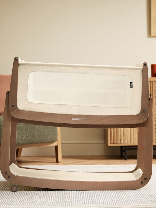Snuz Cradle Snuzpod5 with Mattress Brown