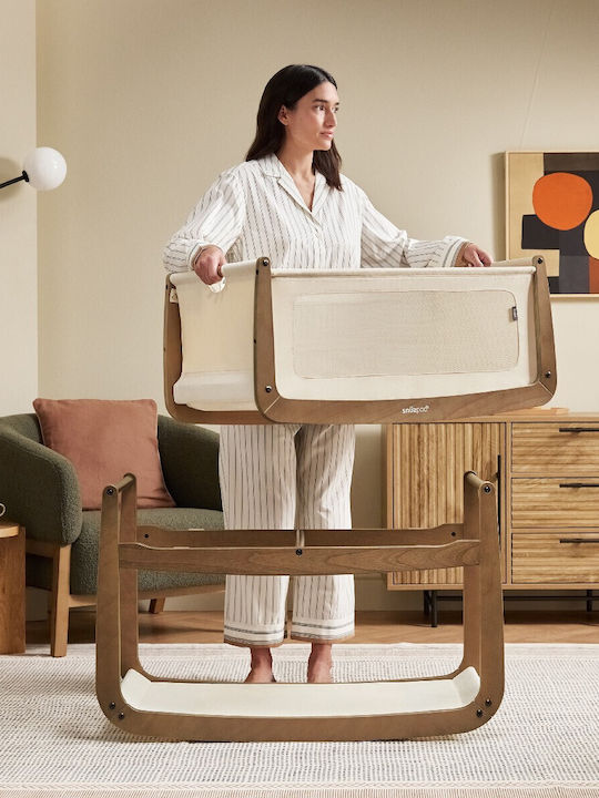 Snuz Cradle Snuzpod5 with Mattress Brown