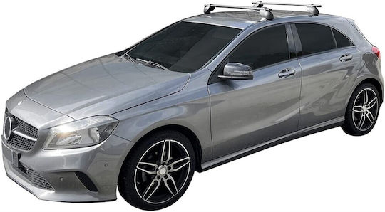 Set Dachträger Metallisch Logico Kia Picanto 5 Türen 2017- Gegen Belastung 50 Kg 112cm Cam