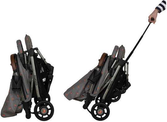 Cosatto Woosh 4 Бебешка количка Сив 8.4кг