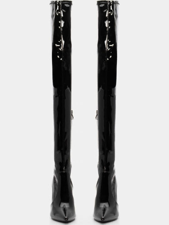 Cizme dama Peste genunchi Negre