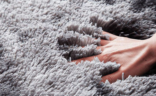 Strado Carpets Χαλί Ορθογώνιο Shaggy Light Grey 140x200cm