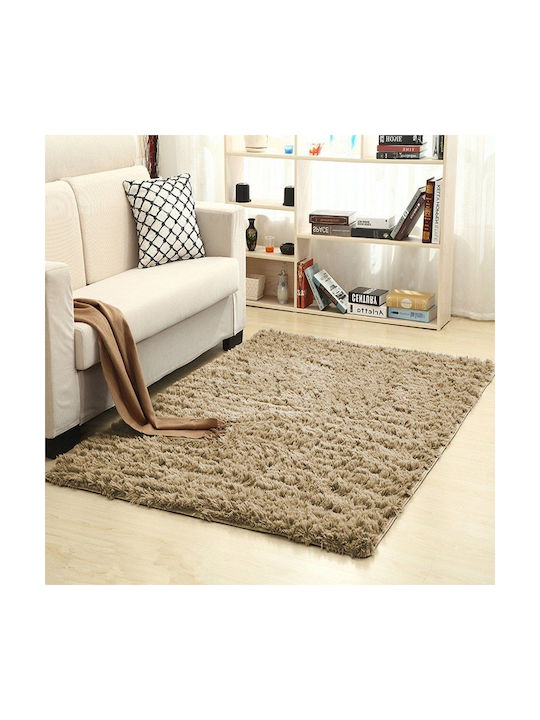 Strado Carpets Χαλί Ορθογώνιο Shaggy Cappuccinocamel (light Brown) 200x300cm