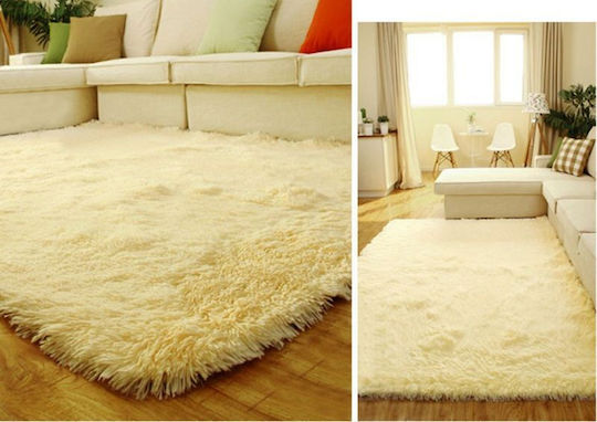 Dicker, dichter, weicher, flauschiger Wohnzimmer-Teppich 160x200 Silberfell Universal