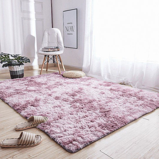 Strado Carpets Αντιολισθητικό Χαλί Ορθογώνιο Shaggy Pink 160x230cm