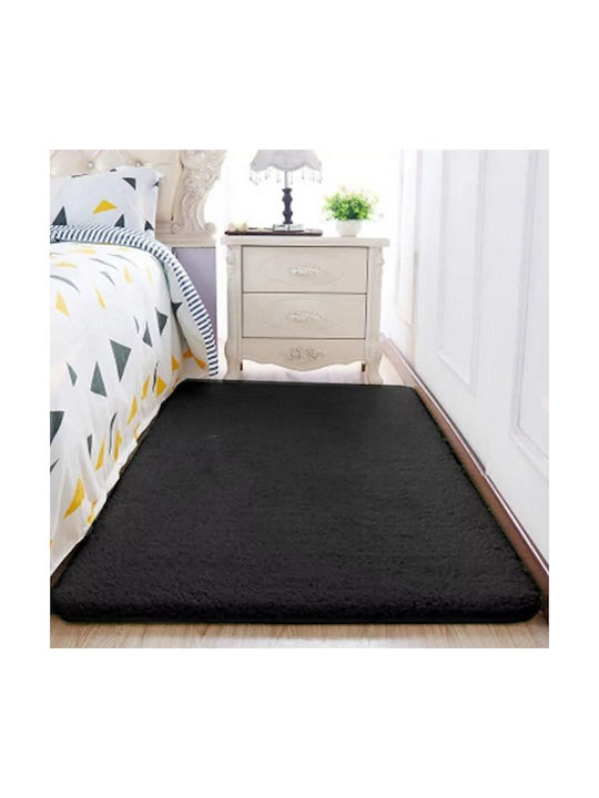 Strado Carpets Rug Rectangular Black (czarny)
