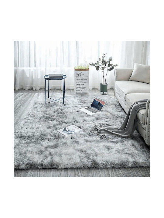 Strado Carpets Χαλί Ορθογώνιο Shaggy Light Grey 200x300cm