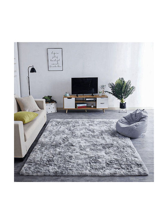 Strado Carpets Χαλί Ορθογώνιο Shaggy Light Grey 200x300cm