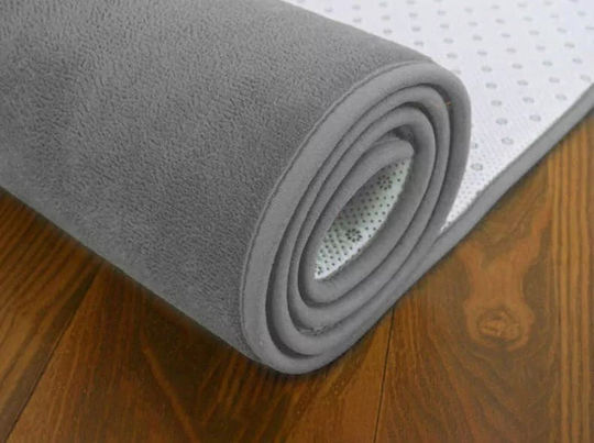 Strado Carpets Αντιολισθητικό Χαλί Ορθογώνιο Grey 160x220cm