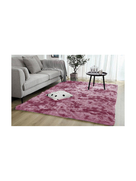 Strado Carpets Αντιολισθητικό Χαλί Ορθογώνιο Shaggy Pink 160x220cm