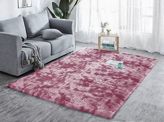 Strado Carpets Αντιολισθητικό Χαλί Ορθογώνιο Shaggy Pink 160x220cm