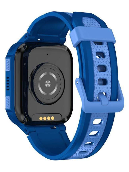 Lagenio Kids' Smartwatch K10 4G with GPS and Blue Camera
