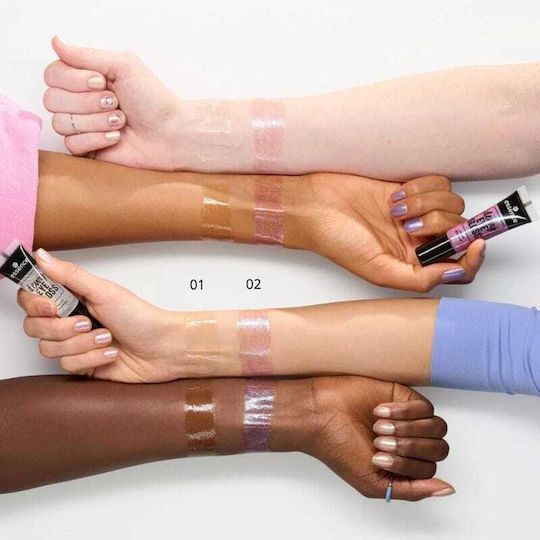 Essence Eye Shadow in Liquid Form 01 Transparentcrystal Clear 8ml