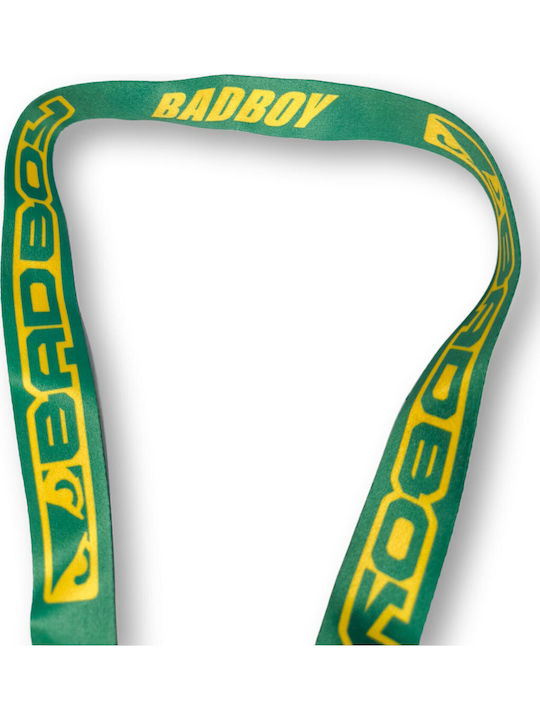 Μπρελόκ Λουράκι Λαιμού Badboy Logo Trn Lanyard Green Yellow