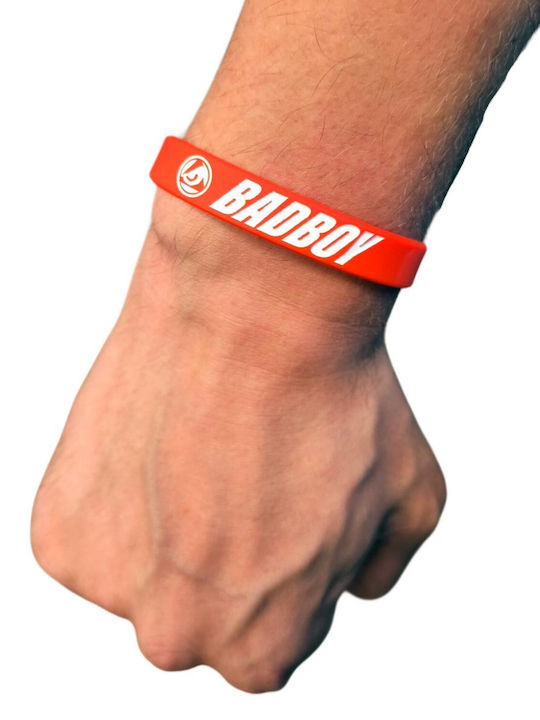 Βραχιολάκι Bad Boy Logo Red Βραχιολάκι Bad Boy Logo Red