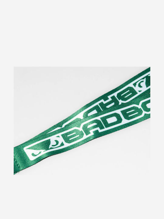 Μπρελόκ Λουράκι Λαιμού Badboy Logo Trn Lanyard Green White