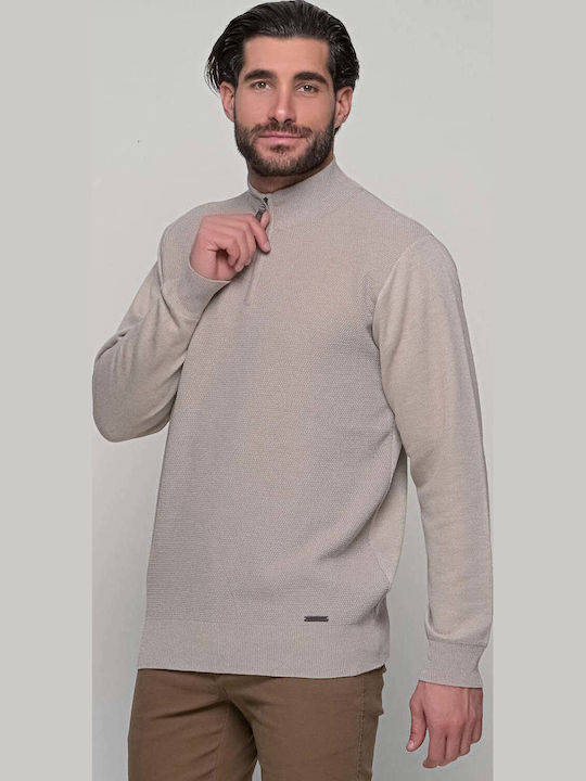 Πουλόβερ Μακρυμάνικο Beige