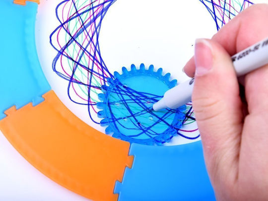 Set De Desen Spirograf Spirale Creative Ajutor Pentru Desen Ta0080 Edukamp