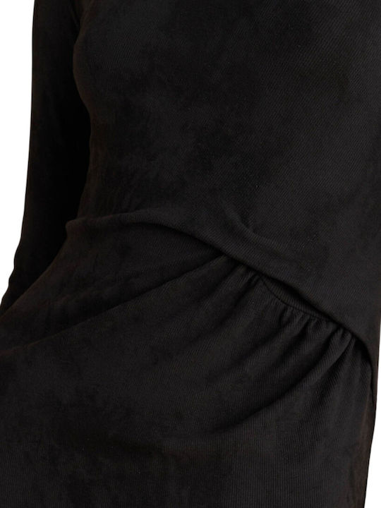 Midi Evening Dress Gray