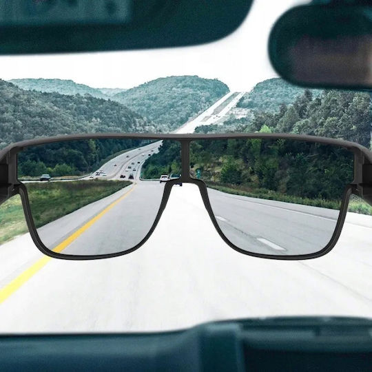 Rockbros Cycling Glasses SP304 with Gray Frame & Polarized Lenses