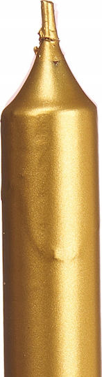 Atmosphera Aromatisches Kerze Kegel Gold 21cm 8Stücke