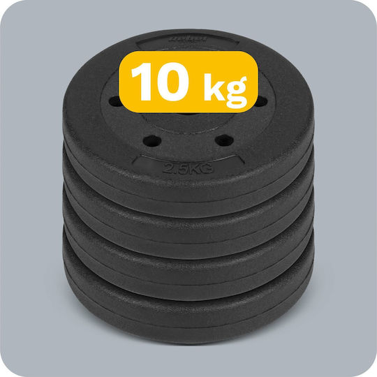 Σετ Δίσκοι 4 x 2.5kg Φ31mm
