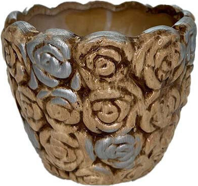 Velve Planter Ceramic Beige