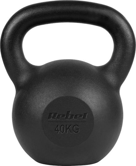 40kg Cast Iron Kettlebell Rebel Active