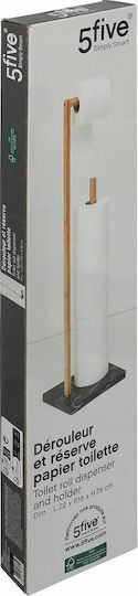 5Five Paper Holder Bamboo Black