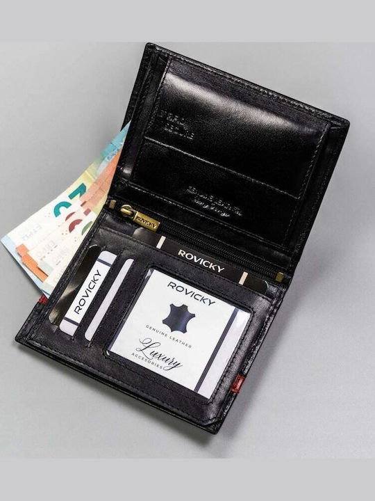 Men's Wallet with RFID Black