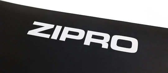 Zipro Exercise Mat Black with Carry Strap (183x61x0.6cm)