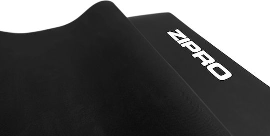 Zipro Exercise Mat Black with Carry Strap (183x61x0.6cm)