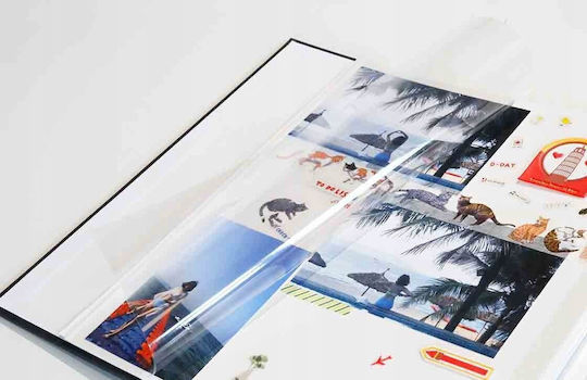 Self-Adhesive Photo Album Kodak Kodak 40 Pages A4 A5 A6 Instax Polaroid Zink Cat 9891-312 Black