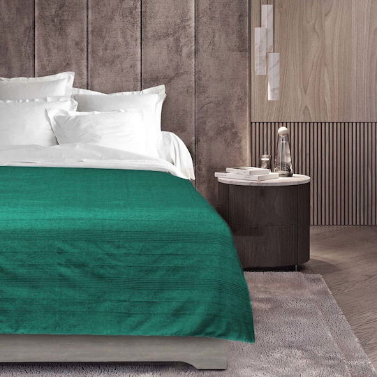 Douceur d'Intérieur Κουβέρτα Πικέ Ημίδιπλη 180x220εκ. Πράσινη