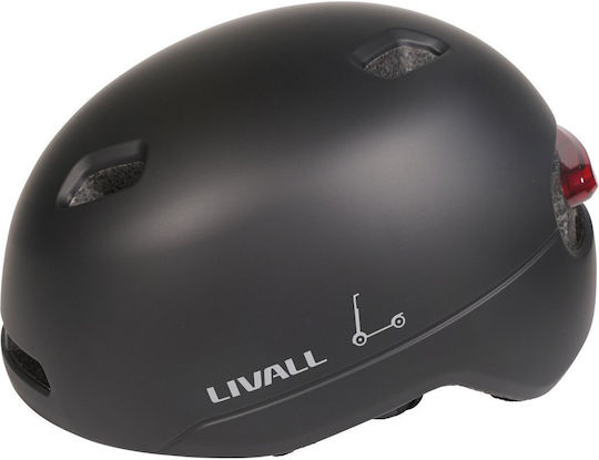 Livall Helm für Elektro-Roller in Schwarz Farbe
