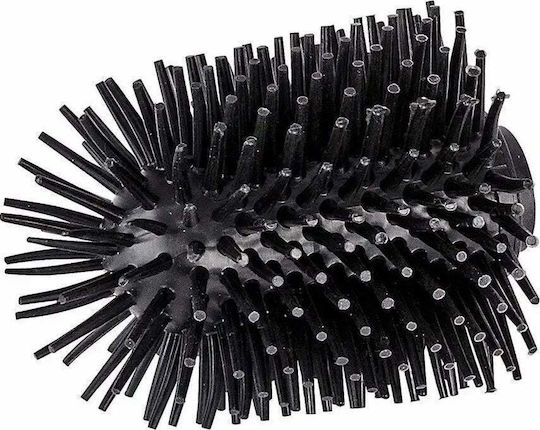 Wenko Plastic Coș de gunoi pentru baie Negru