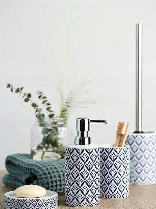 Wenko Lorca 23207100 Ceramic Toilet Brush Blue