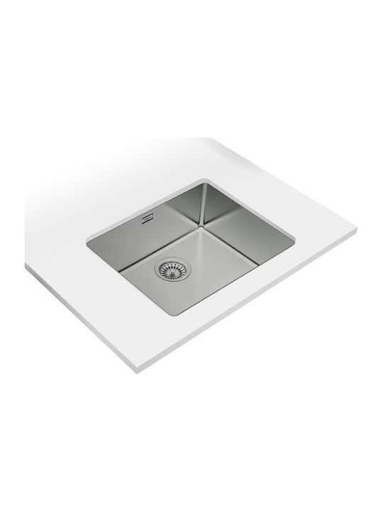 Teka Be Linea RS15 50.40 115000005 Unterbau Spüle Inox Satiniert B54xT44cm Silber