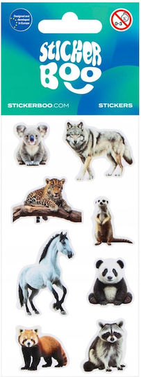 Wild Animal Stickers 66x126 S-boo Pbh120/1800