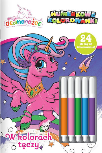 Media Service Zawada My Unicorns Num.kol Z3 In Rainbow Colors 22786
