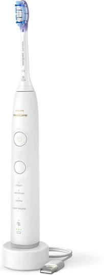 Philips Sonicare Protectiveclean Ηλεκτρική Οδοντόβουρτσα με Αισθητήρα Πίεσης και Θήκη Ταξιδίου Λευκή
