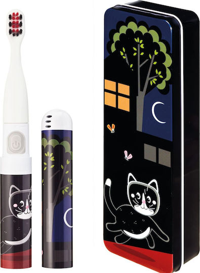 Vitammy Electric Toothbrush Battery with Pressure Sensor and Travel Case Black