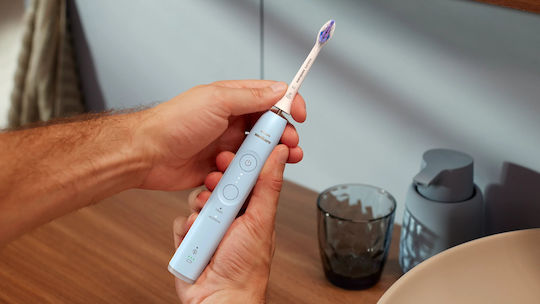 Philips Sonicare Electric Toothbrush With Pressure Sensor Blue