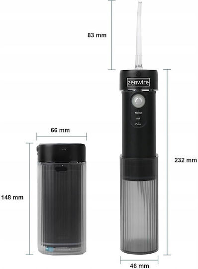 Zenwire Water Flosser με Θήκη Ταξιδίου