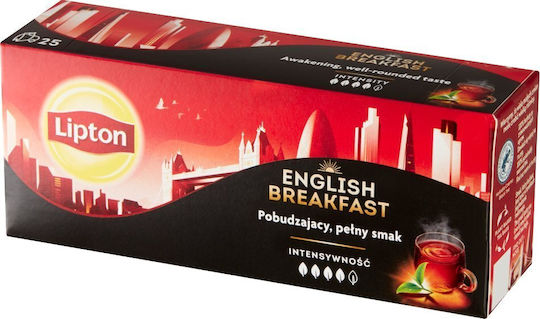 Lipton Μαύρο Τσάι English Breakfast 25 Φακελάκια