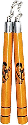 Olympus Sport Bruce Lee Nunchaku Εκπαιδευτικά Κρόταλα Κίτρινο