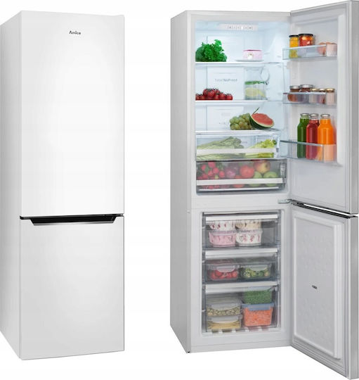 Amica Kühl-Gefrierkombination 301Es NoFrost H171xB54xT57.6cm. Inox FK2695.2FT(E)